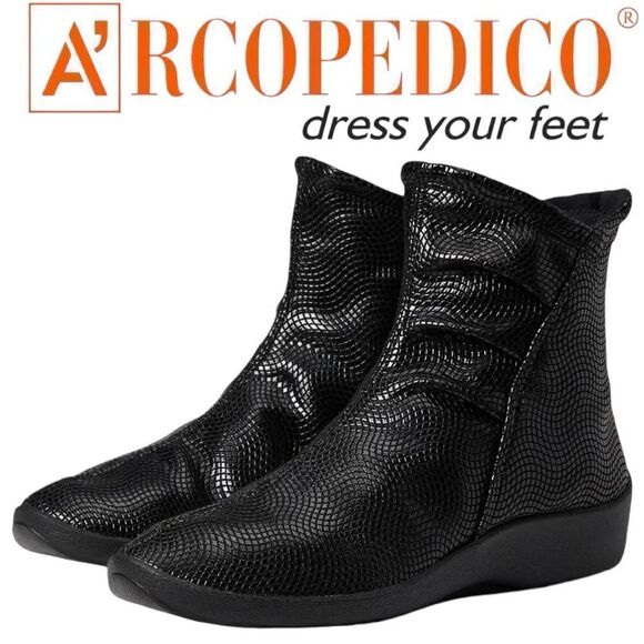 ARCOPEDICO Women’s Croc Shoes in the Size 41/9.5-10 US Size in Black Color - Picture 2 of 16